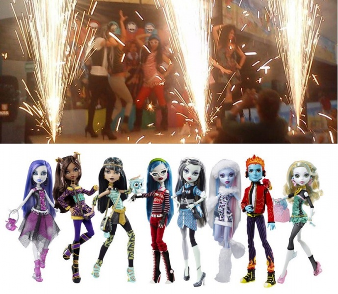 agencia btl, SHOW MONSTER HIGH, plazas comerciales
