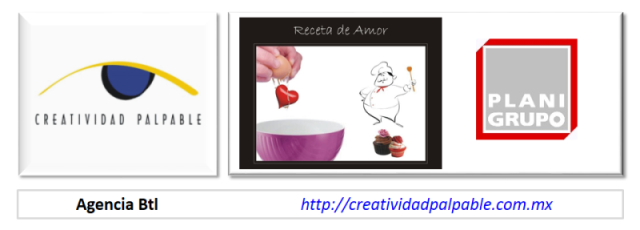 agencia btl, creatividad palpable, RECETA DE AMOR, Plazas Comerciales