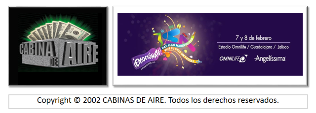 cabina de aire, ANGELISSIMA
