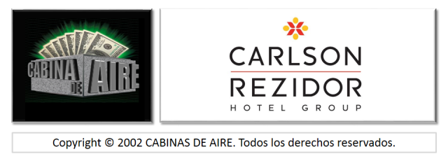 cabina de la suerte, cabina de aire, CARLSON REZIDOR