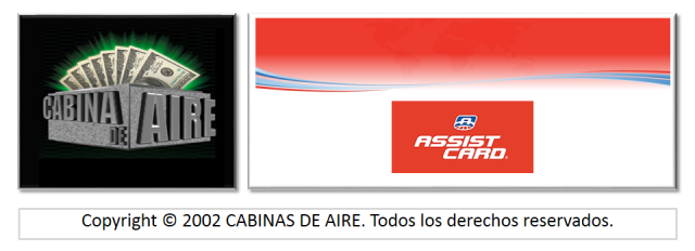 cabinas de aire, assist-card