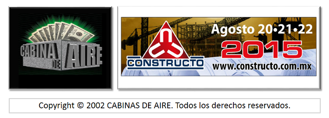 cabina de aire, CONSTRUCTO 2015