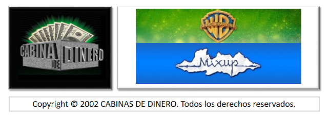 cabinas de billetes, MIXUP-WARNER