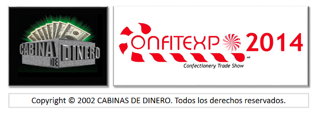 cabinas de billetes, confitexpo 2014