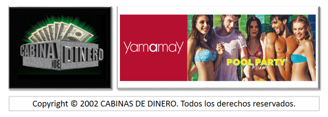 cabina de voladora de billetes, YamamaY