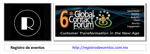 sistema de registro de asistentes para eventos, 6th Global Contact Forum