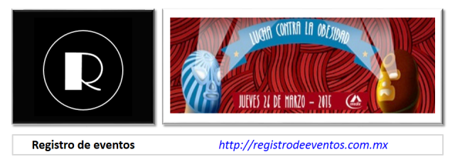 registro de asistentes para eventos, LUCHA CONTRA LA OBESIDAD