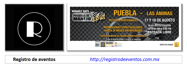 registro de eventos, RENAULT DAYS