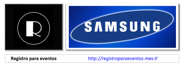 registro para eventos, SAMSUNG